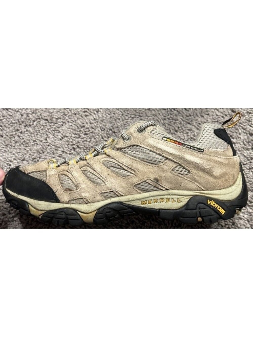 Nice! Merrell Moab Ventilator Continuum Women's Size 11 Taupe J86612 Hiking